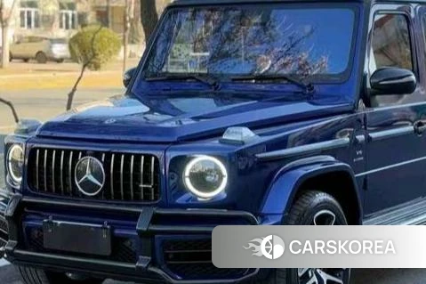 Mercedes-Benz G-class 2021 Синий из Китая, фото 5