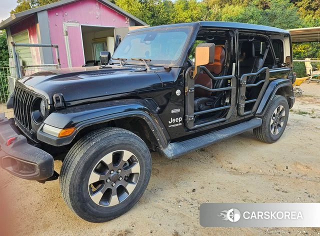 Jeep Wrangler (JL) 2021 Черный из Кореи, фото 5