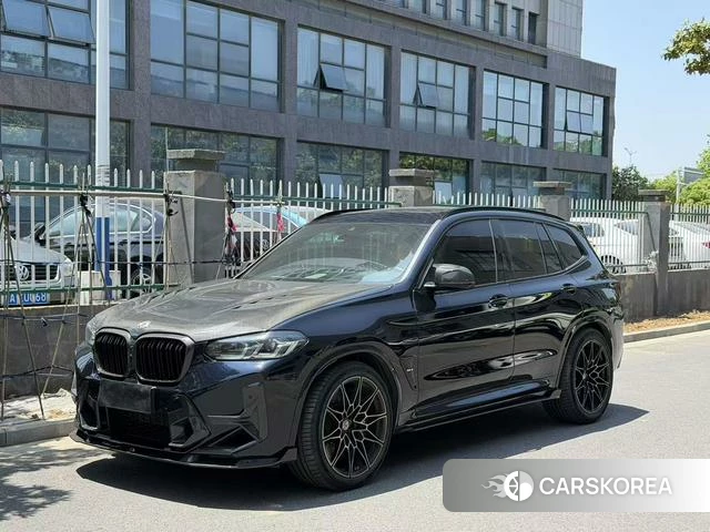 BMW X3 M 2023 Темно-серый из Китая, фото 5