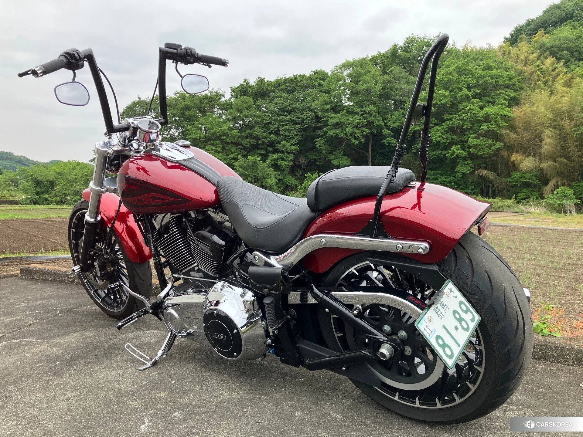 Harley-Davidson Softail Breakout FXSB 2017 из Японии, фото 4