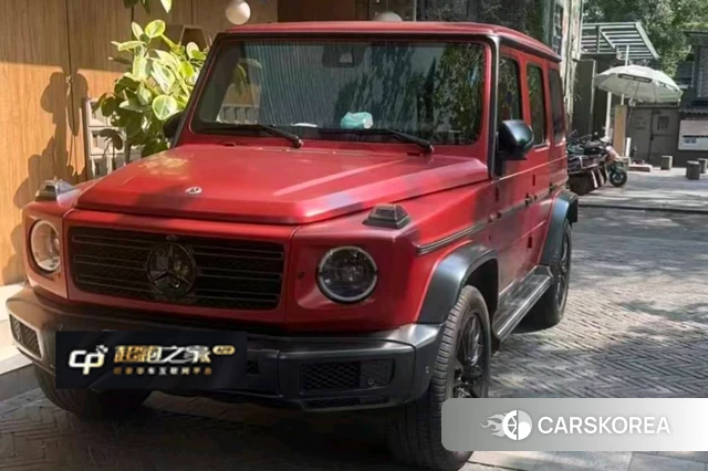Mercedes-Benz G-class 2021 Красный из Китая, фото 5