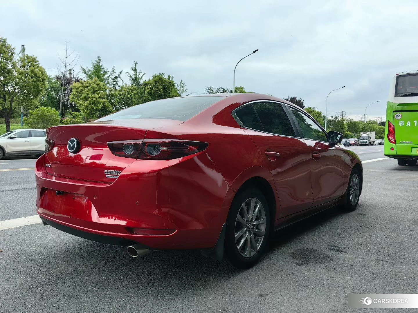 Mazda 3 Angkesaila 2021 Красный из Китая, фото 5