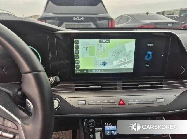 Hyundai The New Grandeur IG Hybrid 2021 Черный из Кореи, фото 5