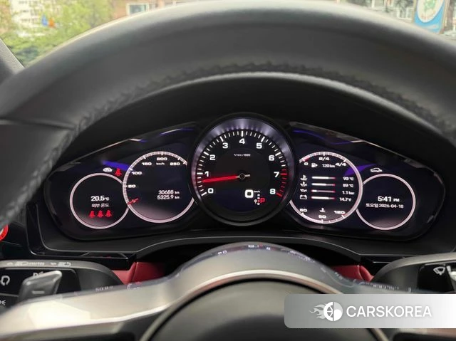 Porsche Cayenne (PO536) 2022 Черный из Кореи, фото 5