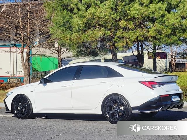 Hyundai The New Avante (CN7) 2024 Белый из Кореи, фото 5