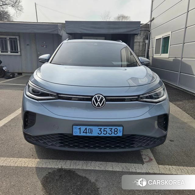 Volkswagen ID.4 2023 Синий из Кореи, фото 5