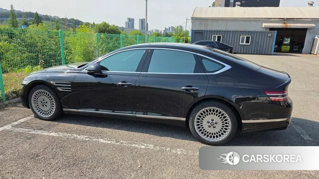 Genesis G80 (RG3) 2022 Черный из Кореи, фото 6