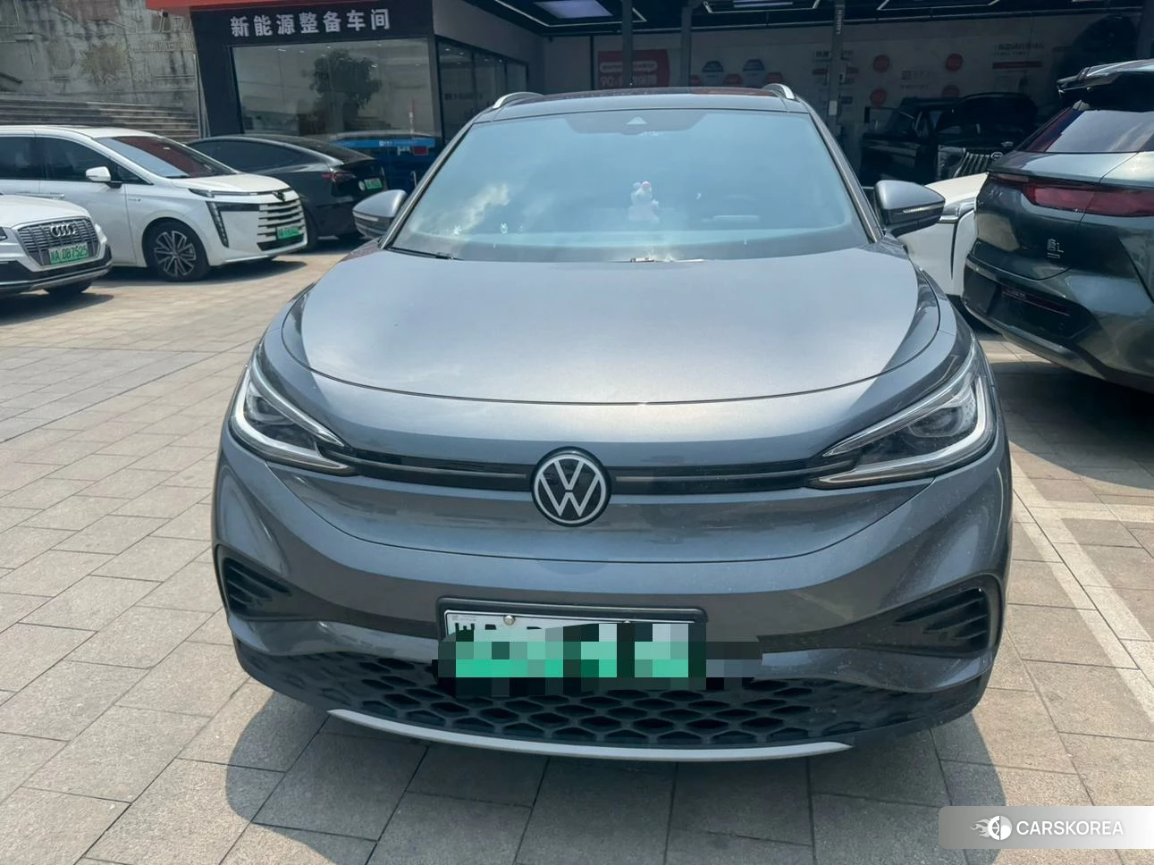 Volkswagen ID.4 X 2022 Серебристо-серый из Китая, фото 5