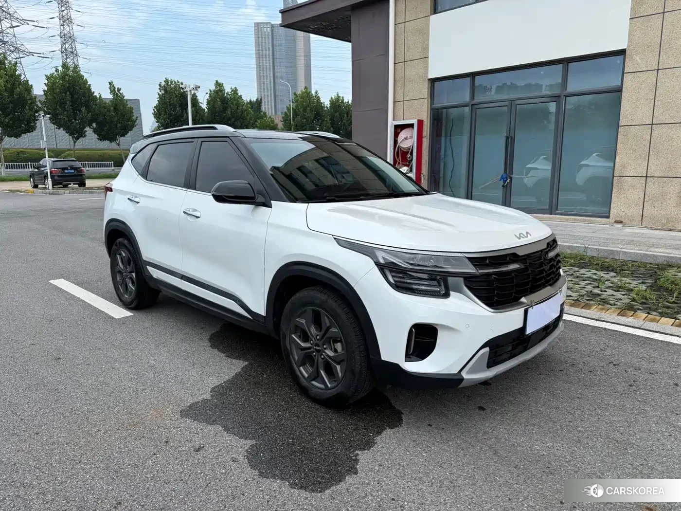 Kia Seltos 2023 Белый из Китая, фото 5