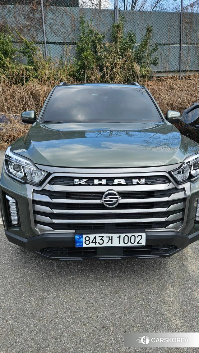 Ssangyong The New Rexton Sports Cannes 2023 Темно-зеленый из Кореи, фото 5