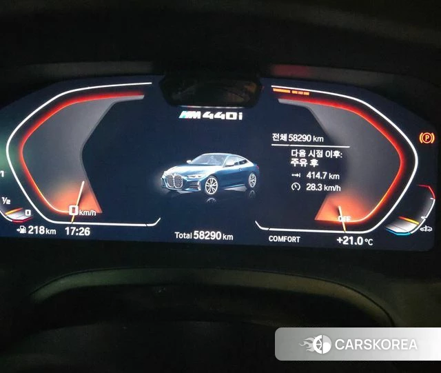 BMW 4 Series (G22) 2021 Синий из Кореи, фото 5