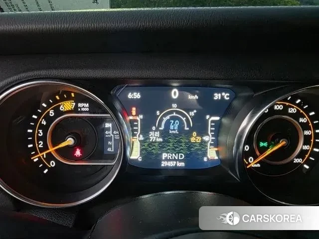 Jeep Wrangler (JL) 2022 Черный из Кореи, фото 5