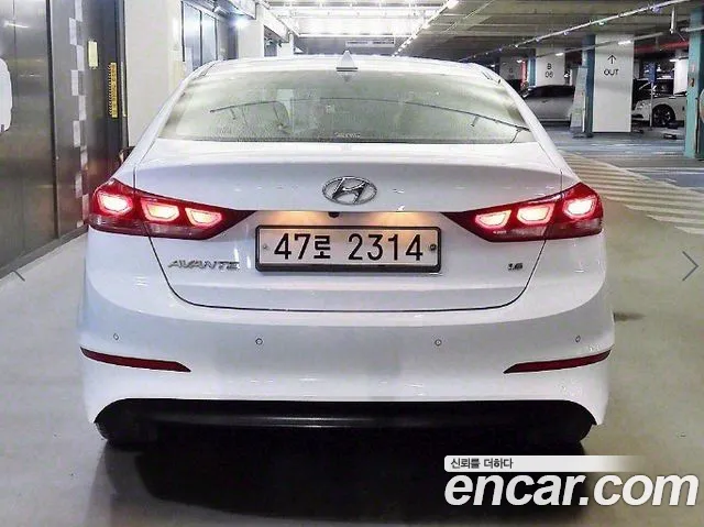 Hyundai Avante AD id 2827834 из Кореи 12