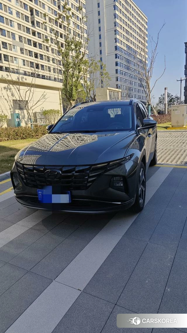 Hyundai Tucson 2024 Темно-серый из Китая, фото 5