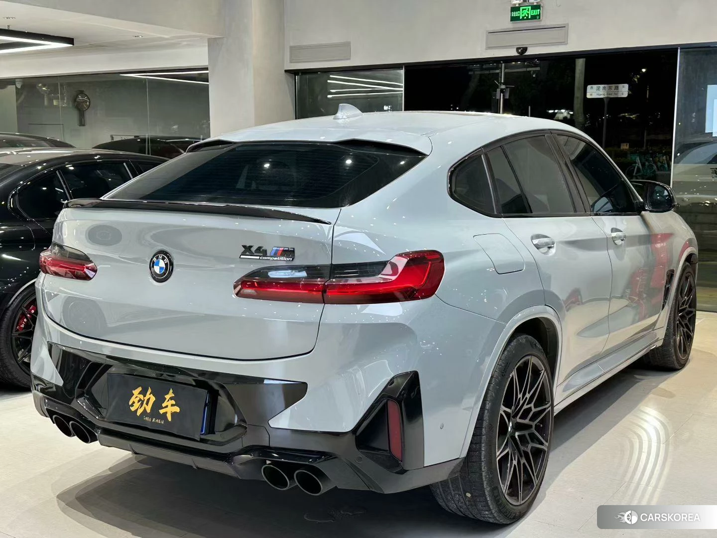 BMW X4 M 2021 Серебристо-серый из Китая, фото 5