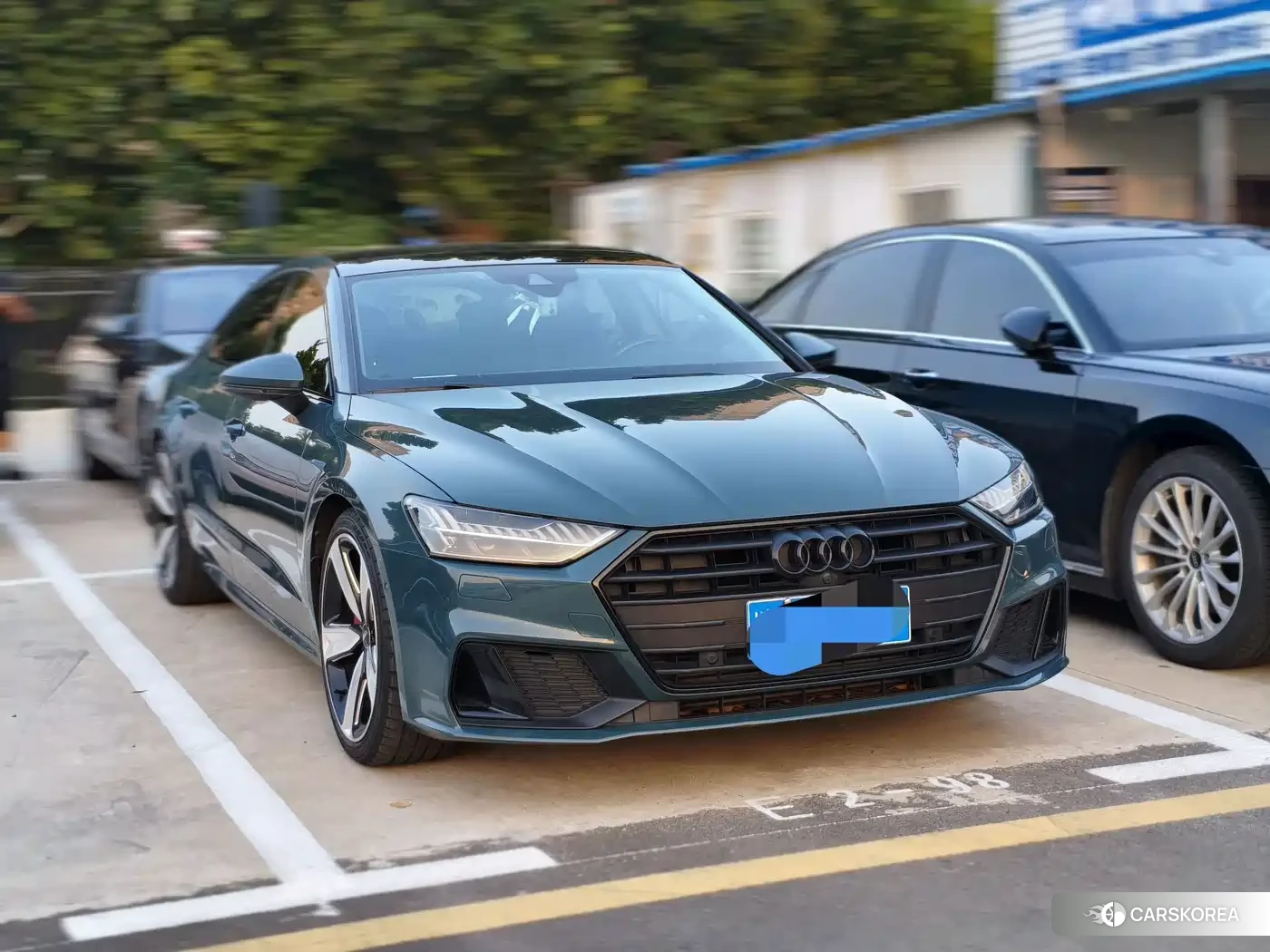 Audi A7 2021 Зеленый из Китая, фото 5