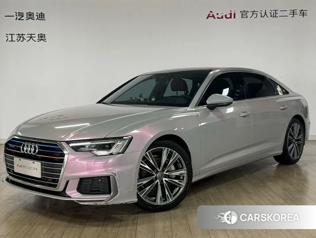 Audi A6L 2021 Серебристо-серый из Китая, фото 5