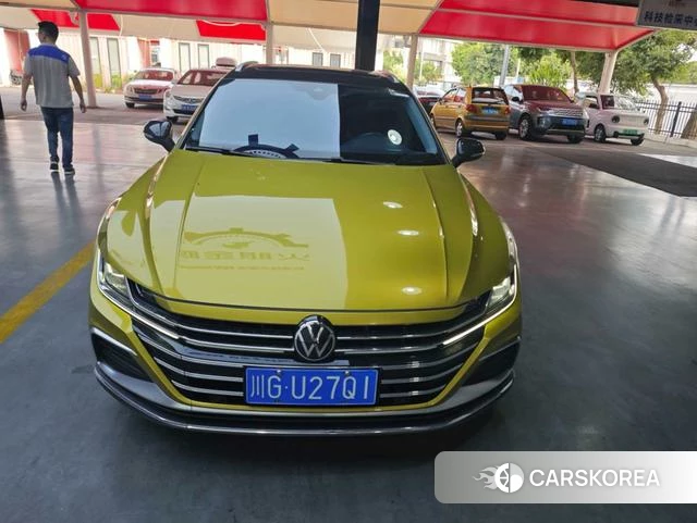 Volkswagen CC 2021 Желтый из Китая, фото 6