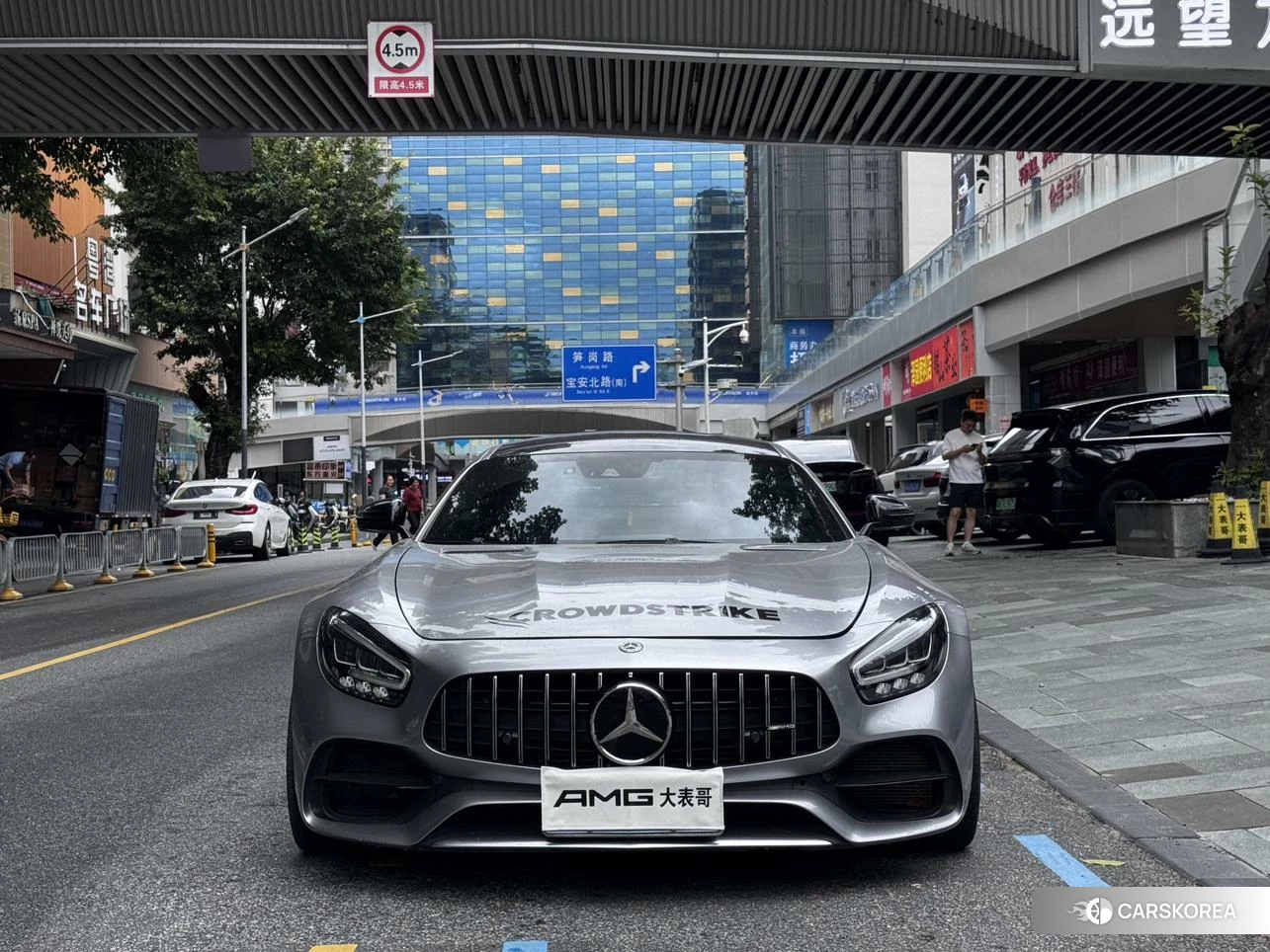 Mercedes-Benz AMG GT 2019 Серебристо-серый из Китая, фото 5