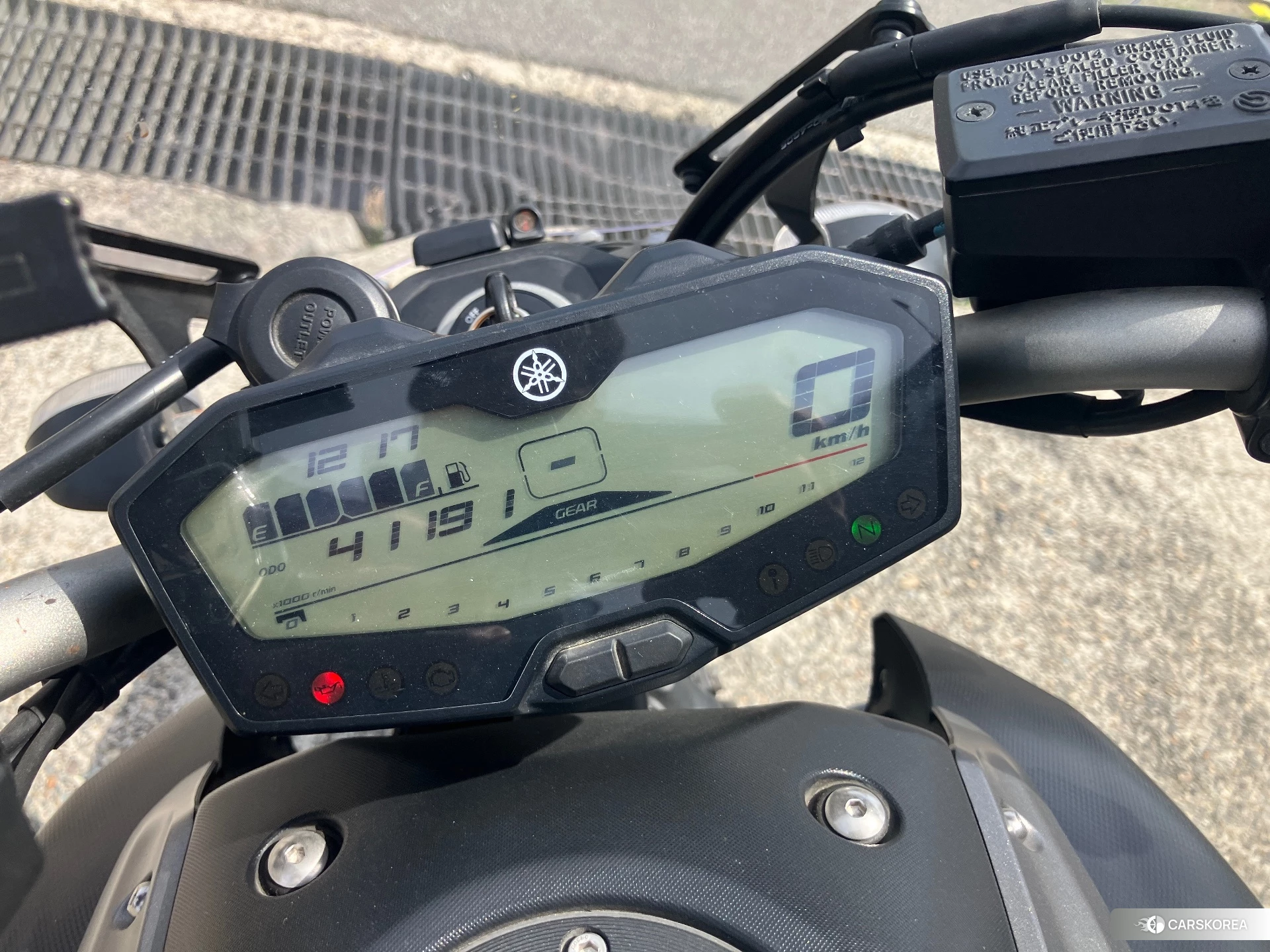 Yamaha MT-07 id 3946682 из Японии 6