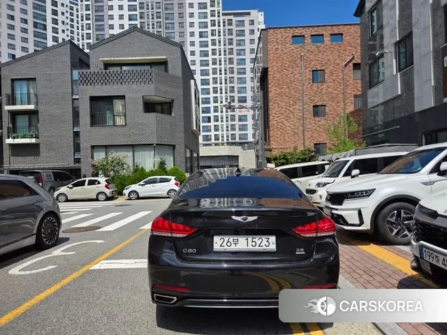 Genesis G80 2018 Черный из Кореи, фото 6