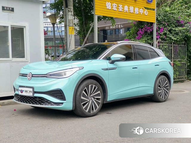 Volkswagen ID.4 X 2023 Зеленый из Китая, фото 6