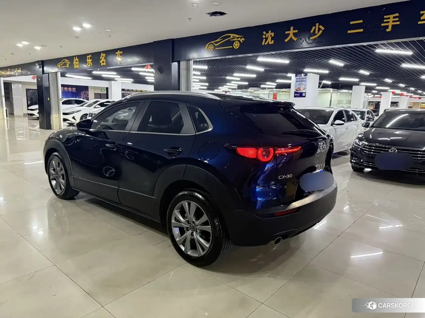 Mazda CX-30 2024 Синий из Китая, фото 5