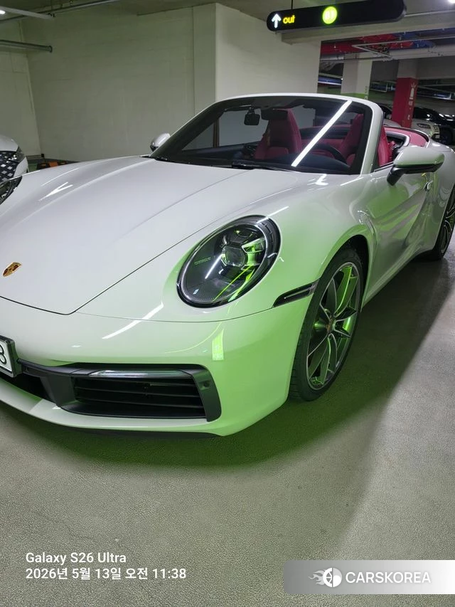 Porsche 911(992) 2024 Серебристо-серый из Кореи, фото 5