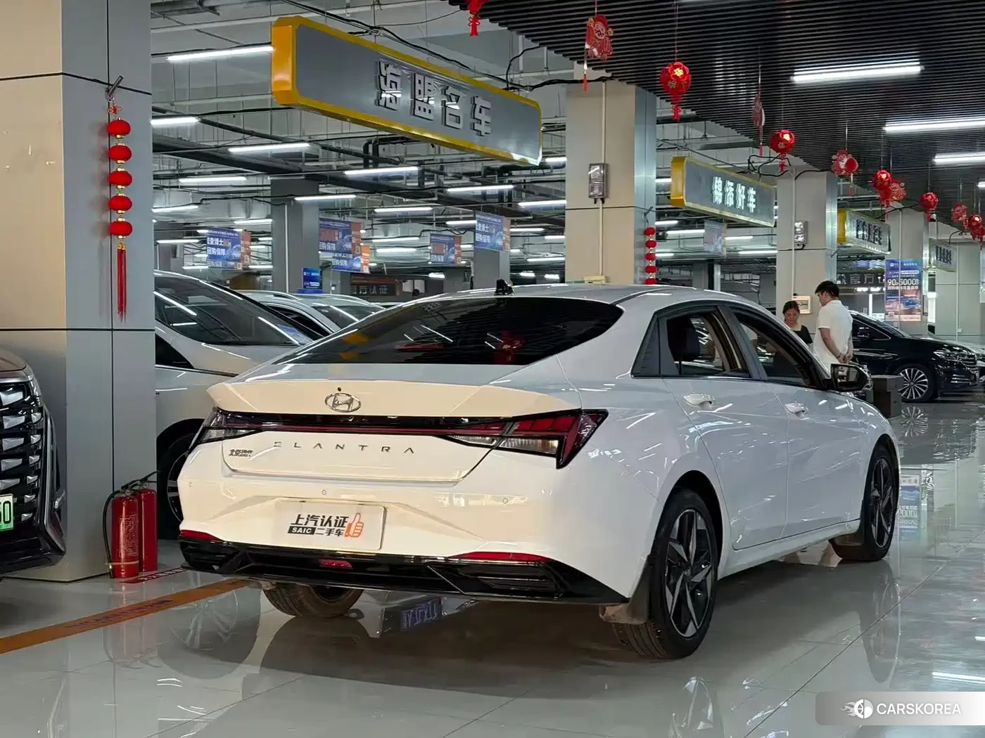 Hyundai Elantra 2022 Белый из Китая, фото 5