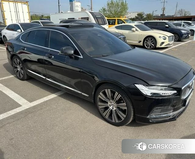 Volvo S90 2022 Черный из Кореи, фото 6