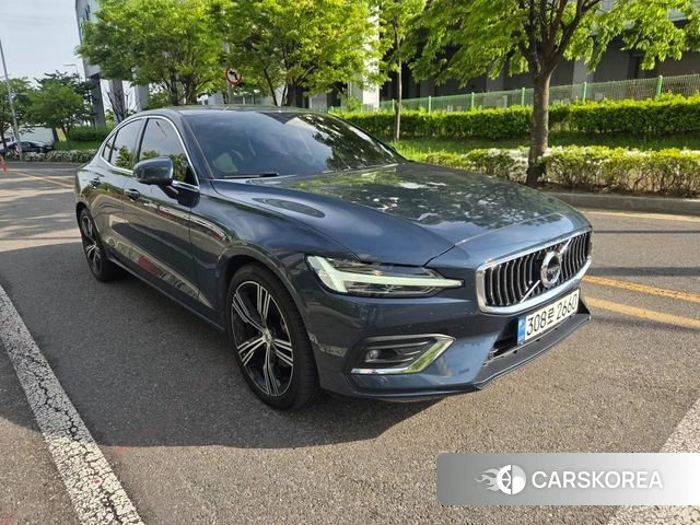 Volvo S60 3rd generation 2021 Синий из Кореи, фото 5