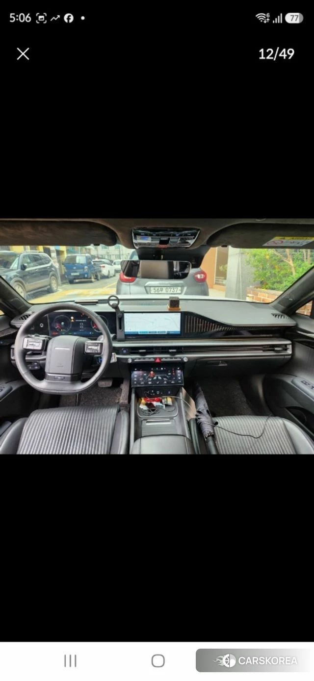 Hyundai Grandeur Hybrid (GN7) 2023 Белый из Кореи, фото 5