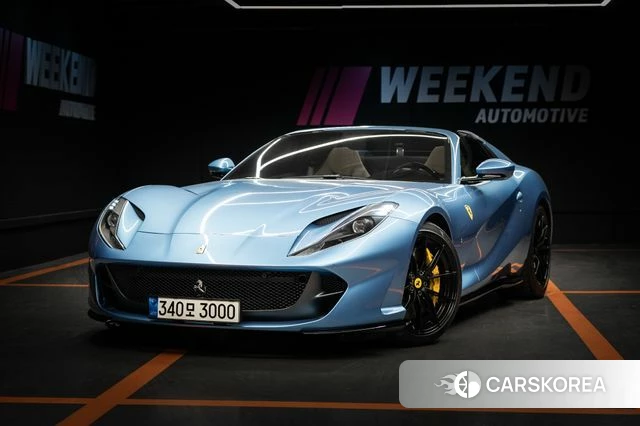 Ferrari 812 GTS 2020 Небесно-голубой из Кореи, фото 6