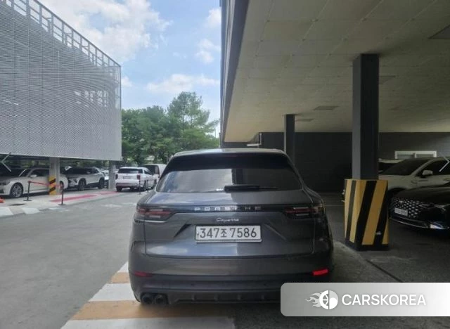 Porsche Cayenne (PO536) 2020 Серебристо-серый из Кореи, фото 5