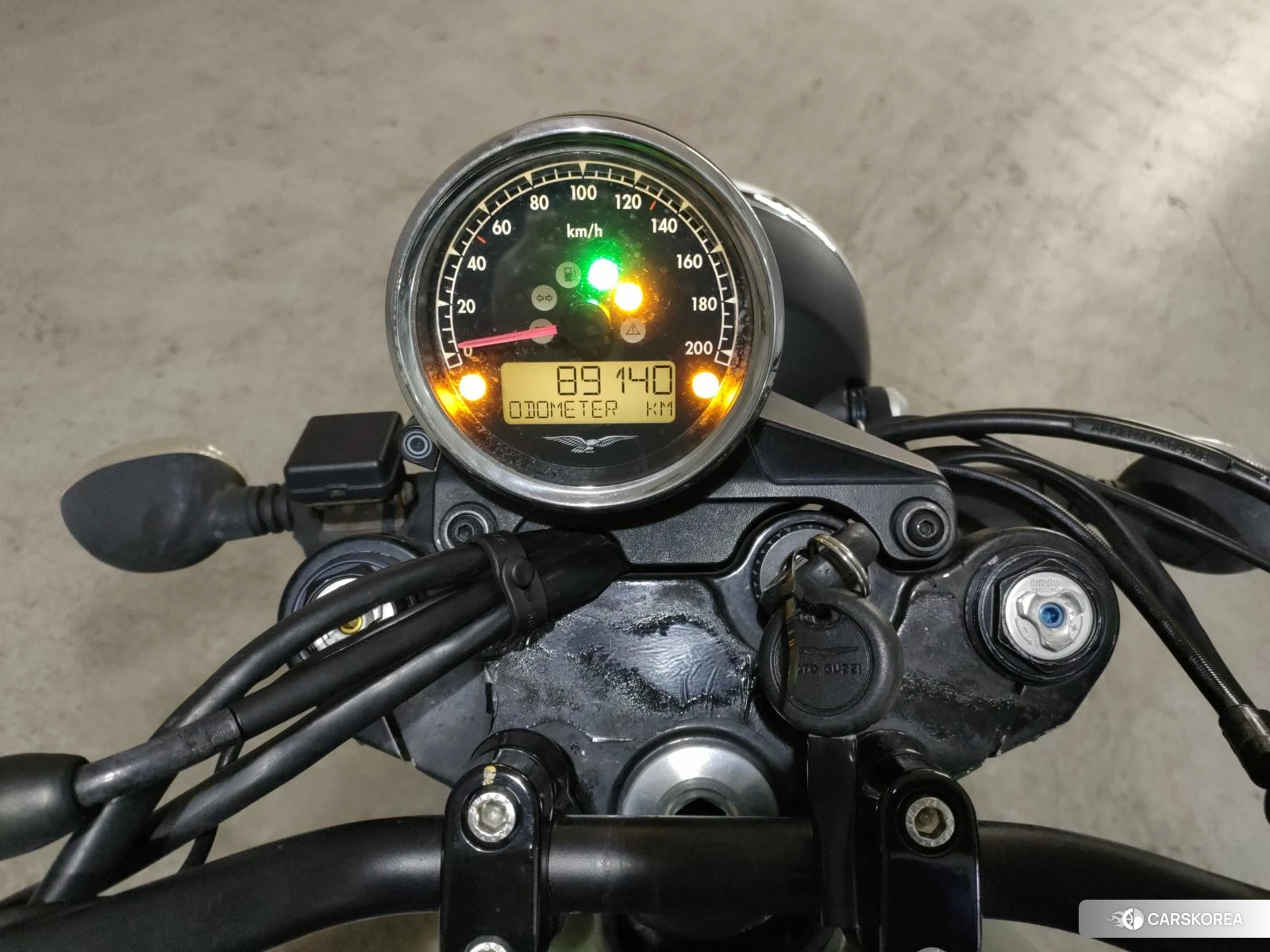 MOTO GUZZI V7 STONE 2018 из Японии, фото 5
