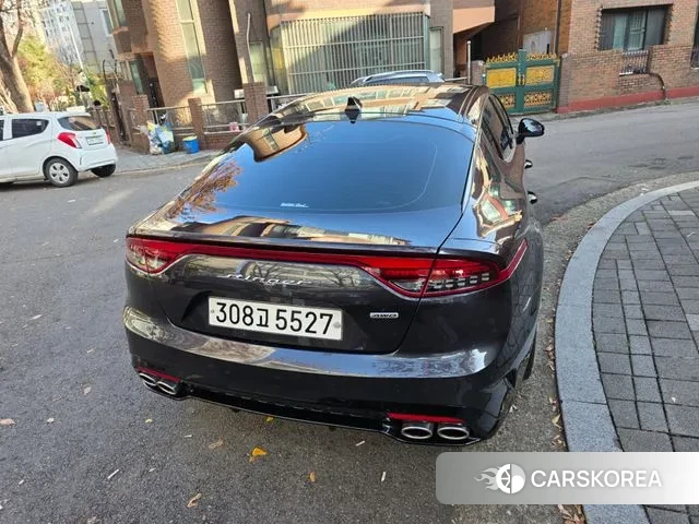 Kia Stinger Meister 2021 Черный из Кореи, фото 5