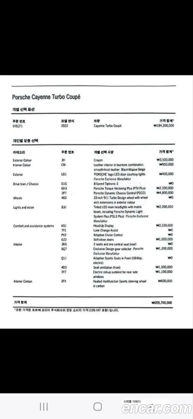 Porsche Cayenne (PO536) 2021 Серебристо-серый из Кореи, фото 5