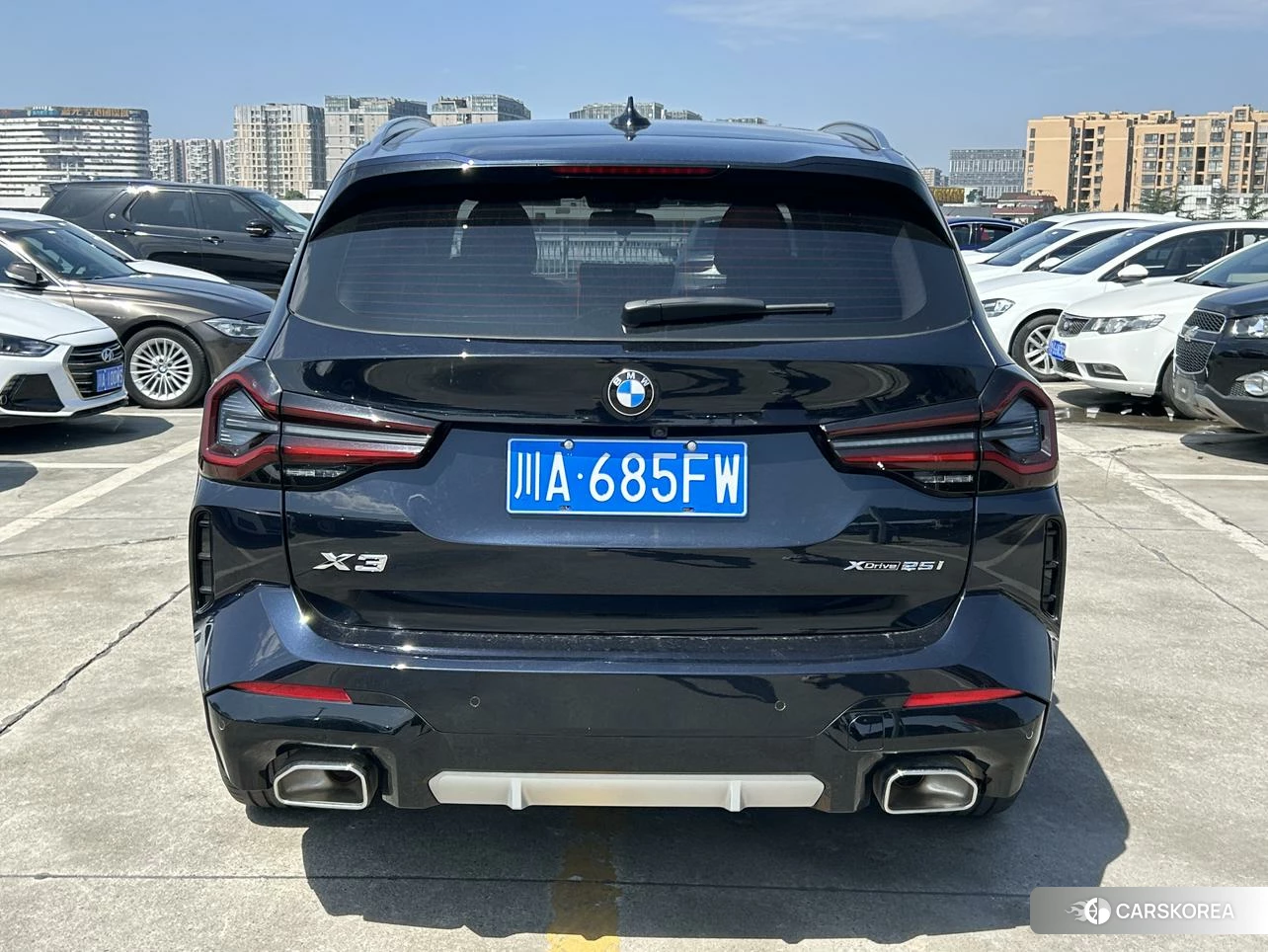 BMW X3 2022 Черный из Китая, фото 5