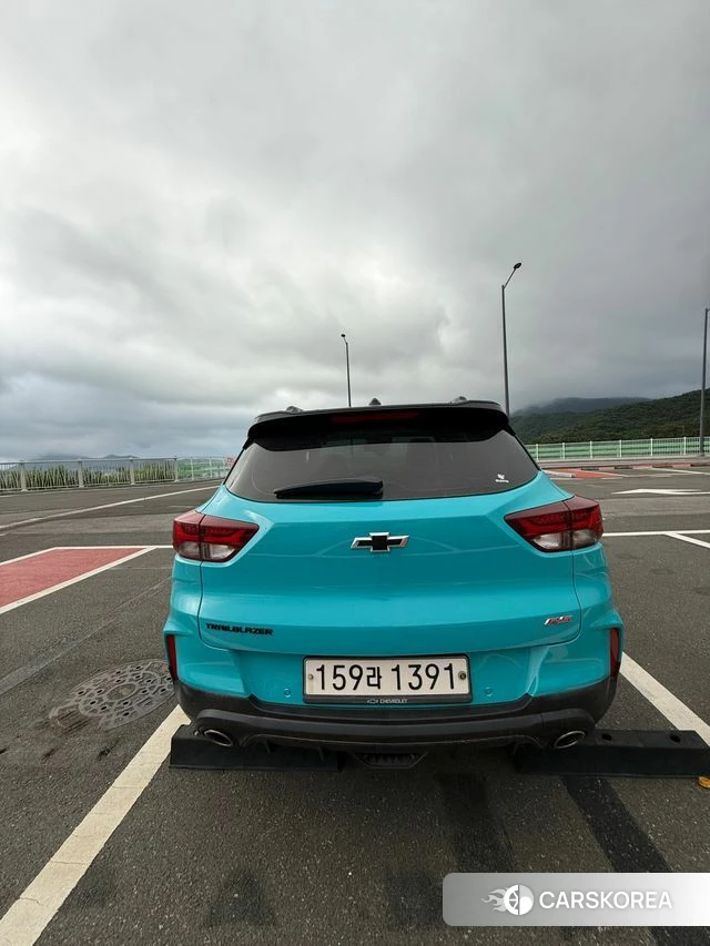 Chevrolet (GM Daewoo) Trailblazer 2020 Синий нефрит из Кореи, фото 5