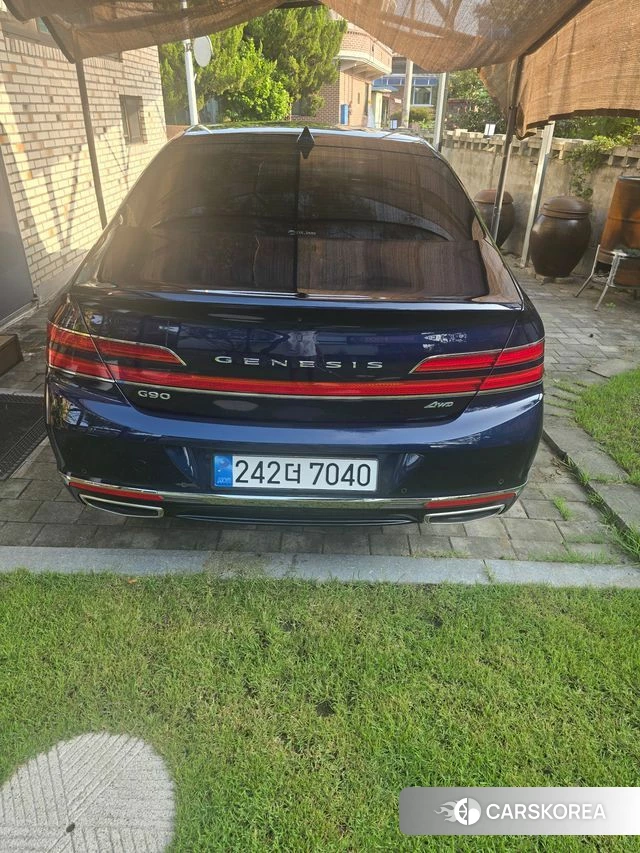 Genesis G90 2020 Синий из Кореи, фото 5