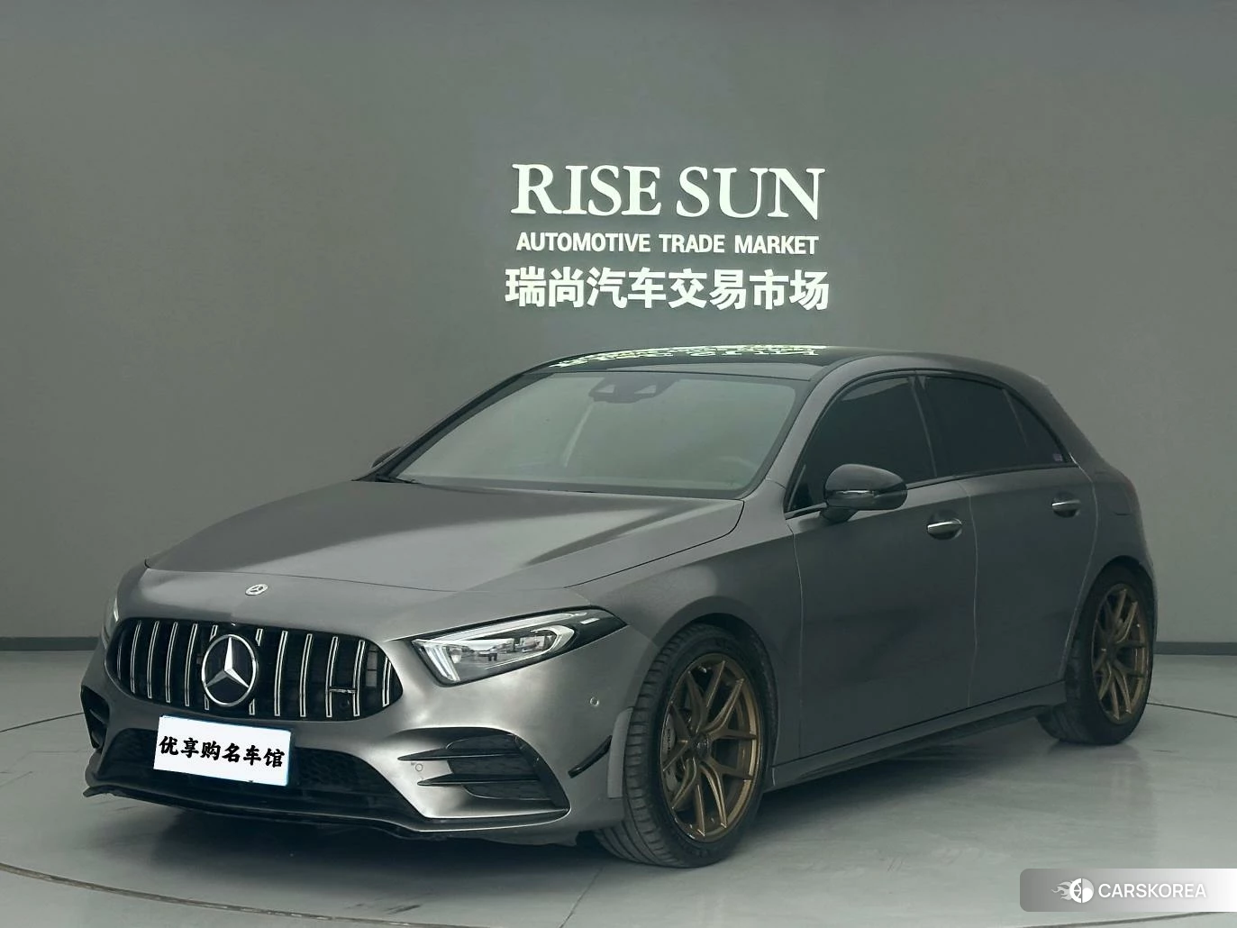 Mercedes-Benz Class A AMG (imported) 2020 Темно-серый из Китая, фото 5
