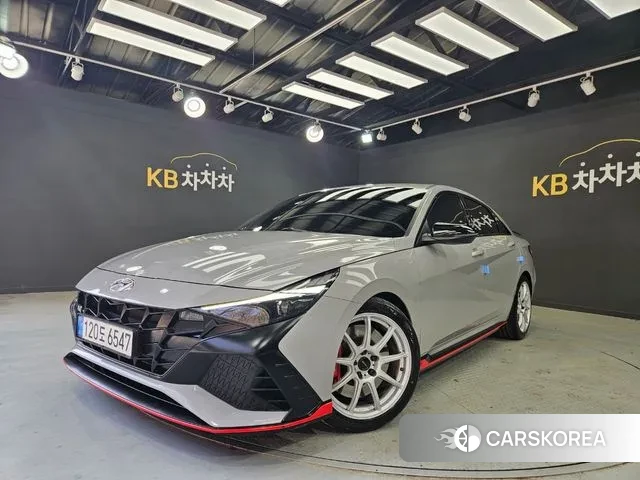 Hyundai Avante (CN7) 2021 Серебристо-серый из Кореи, фото 5