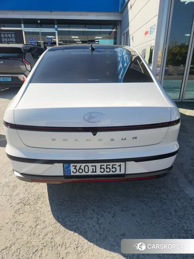 Hyundai Grandeur Hybrid (GN7) 2023 Жемчужный цвет из Кореи, фото 5