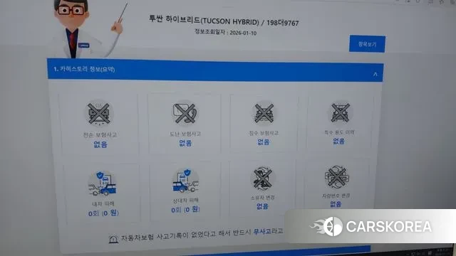 Hyundai The New Tucson Hybrid (NX4) id 3596412 из Кореи 15