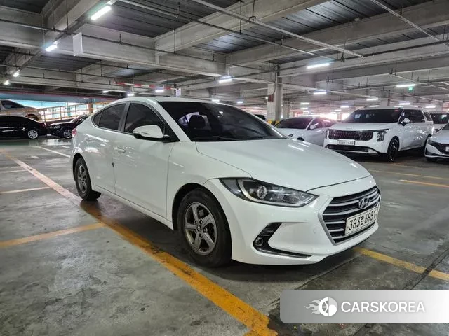 Hyundai Avante AD 2018 Белый из Кореи, фото 5