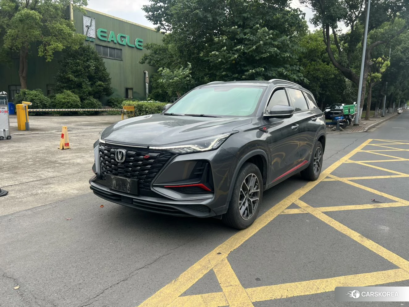 Chang'an CS75 PLUS 2021 Темно-серый из Китая, фото 5
