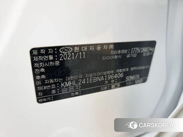 Hyundai Sonata (DN8) id 4202414 из Кореи 15