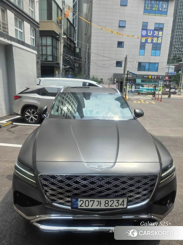 Genesis GV80 2024 Серый из Кореи, фото 6