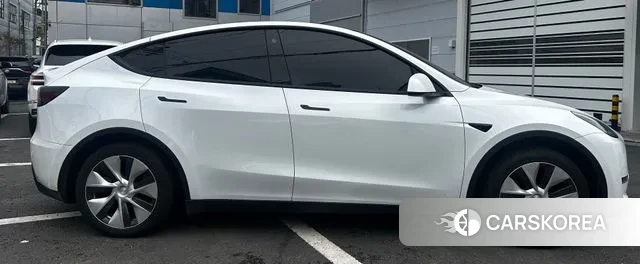 Tesla Model Y 2021 Белый из Кореи, фото 5