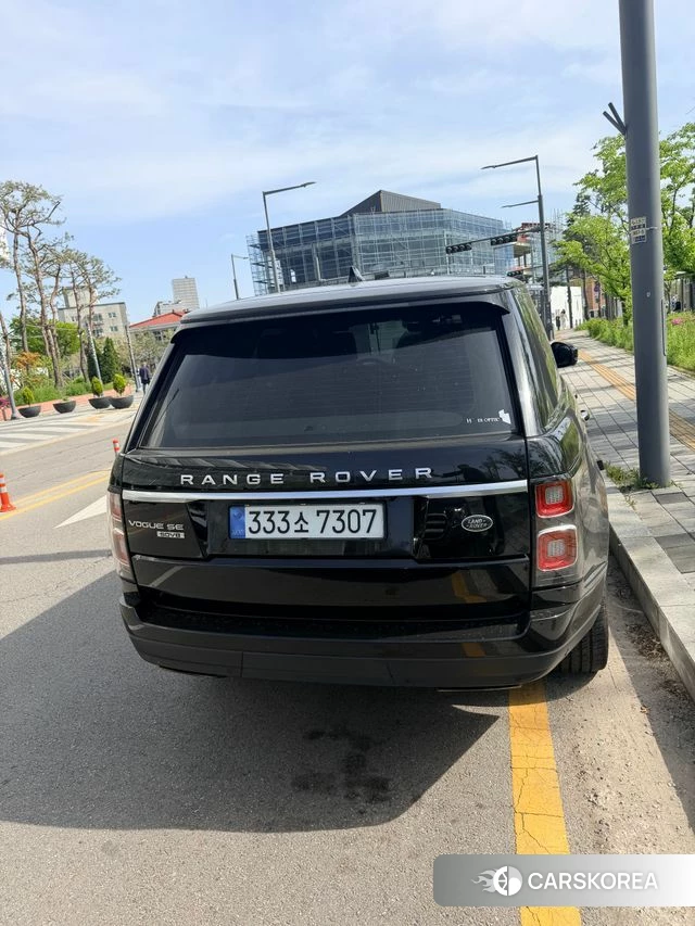 Land Rover Range Rover 4th Generation 2018 Черный из Кореи, фото 5